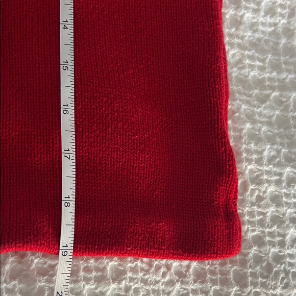 Ralph Lauren Red and Black Military Style Sweater Jacket - Picture 7 of 7